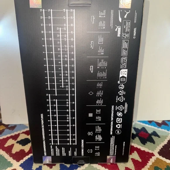 Advisory Board Crystals Fantastic Four The Thing Puma Marvel Orange Sneakers - Picture 14 of 16